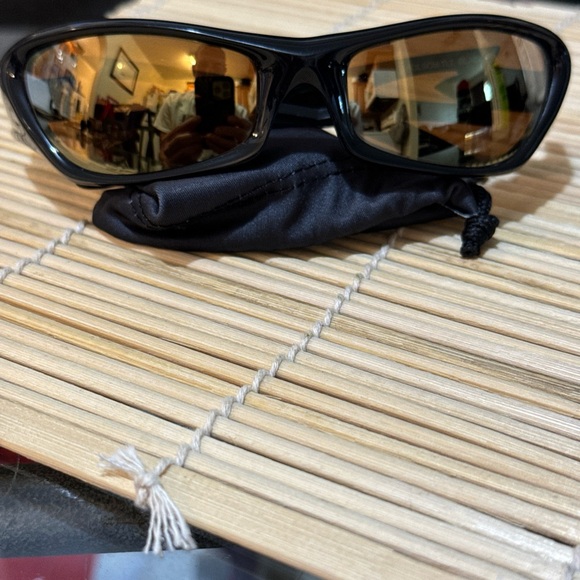 First Release Smith Folsom Black Frame Sunglasses Scratch Free Unused NWOT - Picture 5 of 14